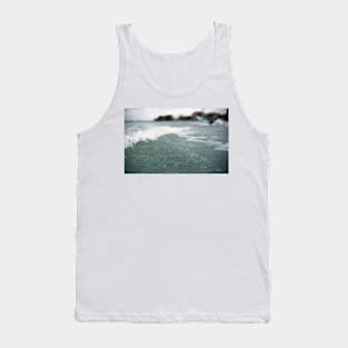 Wave splashing Tank Top